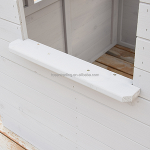 Maisonnette en bois pour enfants, cabane de jeu en bois pour enfants, maisonnette extérieure pour jardin ou cour arrière - Product Image 4