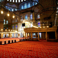 Tapis de prière personnalisable pour mosquée musulmane, nouveau design, 80% laine, 20% nylon, antimicrobien