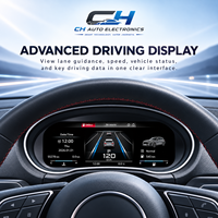 Pour Audi Q2 A3 TT A4L A6L A7 Q5 10.9/12.3'' Écran LCD numérique du tableau de bord, mise à niveau du tableau de bord avec CarPlay et Android Auto