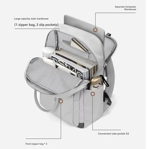 <span class=keywords><strong>Zaino</strong></span> per Laptop con Logo personalizzato all'ingrosso 2025 <span class=keywords><strong>in</strong></span> <span class=keywords><strong>tessuto</strong></span> Oxford impermeabile <span class=keywords><strong>zaino</strong></span> da viaggio da <span class=keywords><strong>donna</strong></span> - Product Image 5