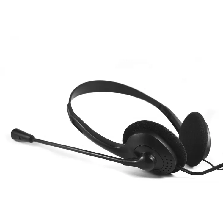Shenzhen fabricante em estoque fones de ouvido quente 2024 3.5mm 1.4m cabo fio conexão super som com microfone. Fones gamer
