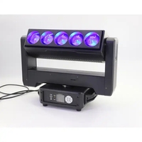 5 pièces * 60W LED 4in1 RGBW faisceau tête mobile Zoom lame magique lame Pixel DJ lumières Disco DMX512 prix usine fête scène lumières