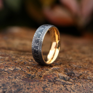 Anillos de amuleto de <span class=keywords><strong>runas</strong></span> impermeables al por mayor, anillos de amuleto de <span class=keywords><strong>runas</strong></span> <span class=keywords><strong>vikingas</strong></span> de lujo, anillos de acero inoxidable sin óxido para hombres - Product Image 3