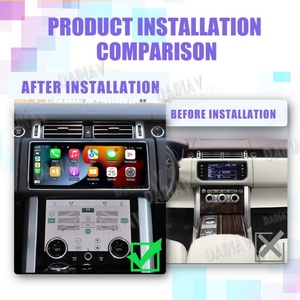 Écran tactile multimédia 12,3 pouces pour Land Rover Range Rover Vogue L405 2013-2020, Android 12, Carplay, GPS, navigation, 128 Go - Product Image 5