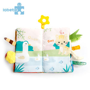 <span class=keywords><strong>El</strong></span> animal suave de la tela preescolar del <span class=keywords><strong>juego</strong></span> de encargo educativo embroma <span class=keywords><strong>el</strong></span> libro del paño de los niños - Product Image 3
