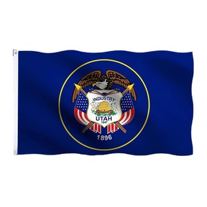 Drapeaux États-Unis 3x5 pieds en gros, bannières en polyester imprimées numériquement <span class=keywords><strong>Arizona</strong></span>/Tennessee/Utah avec œillets pour fêtes et décoration intérieure - Product Image 3