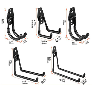 Crochets de garage Crochets de rangement robustes Crochets de garage muraux <span class=keywords><strong>Crochet</strong></span> de bricolage pour vélo - Product Image 4