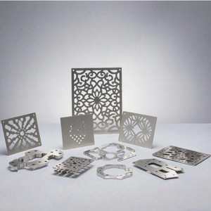 Pièces métalliques découpées au laser en aluminium, composants usinés sur mesure pour applications de machines industrielles 0,8*40*50mm - Product Image 2