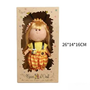 Muñeca Tradicional Mini de Moda, Linda Niña <span class=keywords><strong>Morena</strong></span> con Suave Aroma a Vainilla, Juguete de Peluche para Niños - Muñecas Little Mia Pet - Product Image 4