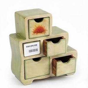Wooden Desk Organizer Multifunction <b>Storage</b> Drawer Box Rectangle <b>Tabletop</b> Organizer for Office Home & Cafe Decor Handcrafted Box - Product Image 1