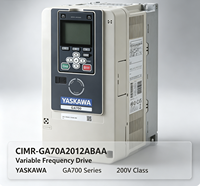 Variador de Frecuencia Yaskawa CIMR-GA70A2 Monofásico 220V CA, 0.4KW-2.2KW, Control Vectorial GA700 para Automatización Industrial