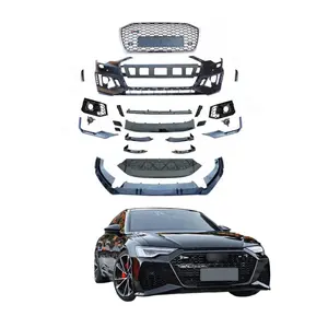 A6 C8 ALLROAD AVANT Change To RS6 PP Front Bumper Grills Rear