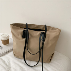 <span class=keywords><strong>Sac</strong></span> à main pour femme de grande capacité, <span class=keywords><strong>sac</strong></span> fourre-tout élégant à porter à l'épaule, polyvalent, simple et décontracté - Product Image 6