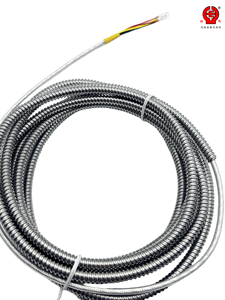 Sonde en L Pt100 RTD WZPM, capteur de température pour roulement à billes, montage à angle droit, gaine en acier inoxydable - Product Image 4