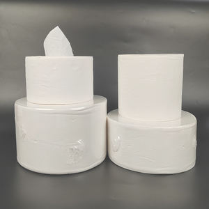 Stock de 600 feuilles de <span class=keywords><strong>papier</strong></span> <span class=keywords><strong>toilette</strong></span> vierge 3 plis Jumbo Center Pull Tissue Flushable Public Washroom Papel Higienico 12 rouleaux - Product Image 5