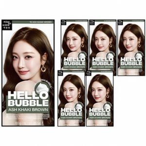Tinta per Capelli Hello Bubble Ash Khaki Brown, Confezione da 6, Collezione Mise-en-scene Scontata - Product Image 1