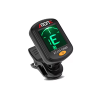 AROMA AT-01A Clip-on Guitar Tuner with CR2032 Battery Included
