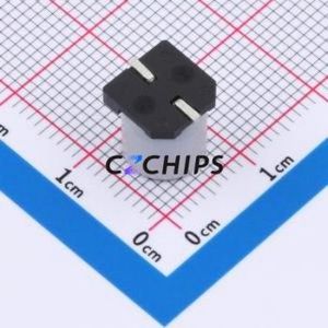 Condensateur électrolytique hybride solide-liquide en aluminium GMS1E337M0809PZ, SMD, D8xL9.4mm - Product Image 2