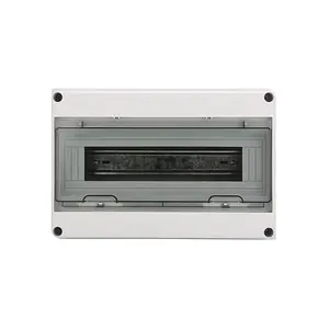 HT Series Outdoor IP65 15 Circuit Waterproof ABS Switch Panel Mount Electronic Instrument Enclosure Plastic Electrical Junction