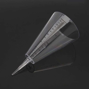 बारिश गेज मॉनिटर करने के लिए वर्षा स्तर के साथ आसान पढ़ा पैमाने सही अपने बगीचे के लिए आउटडोर बारिश मीटर - Product Image 6