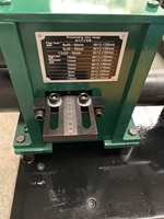 Machine de forgeage à bout en fer forgé, machine de épaissi pour queue de poisson