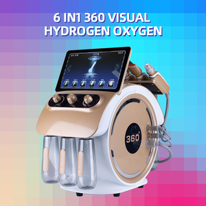 Appareil de rajeunissement cutané EMS à hydrodermabrasion oxygène-hydrogène 360 degrés pour sculpture de l'or et de l'eau, conception exclusive - Product Image 6