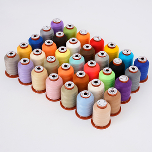 <span class=keywords><strong>Fil</strong></span> à broder en polyester multicolore 120D, 2 petites bobines, combinaison de sept couleurs, <span class=keywords><strong>fil</strong></span> pour machine à broder informatisée - Product Image 4