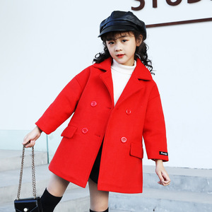 Abrigos <span class=keywords><strong>de</strong></span> Lana a Cuadros para Niños, Estilo Chino Vintage, <span class=keywords><strong>de</strong></span> Un Solo Pecho, Personalizados, Económicos y en Oferta - Product Image 3