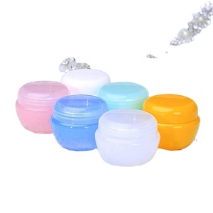 Pot en plastique transparent pour crème, mini conteneur cosmétique avec couvercle, 5g, 10g, 15g, 20g, 30g, 50g - Product Image 1