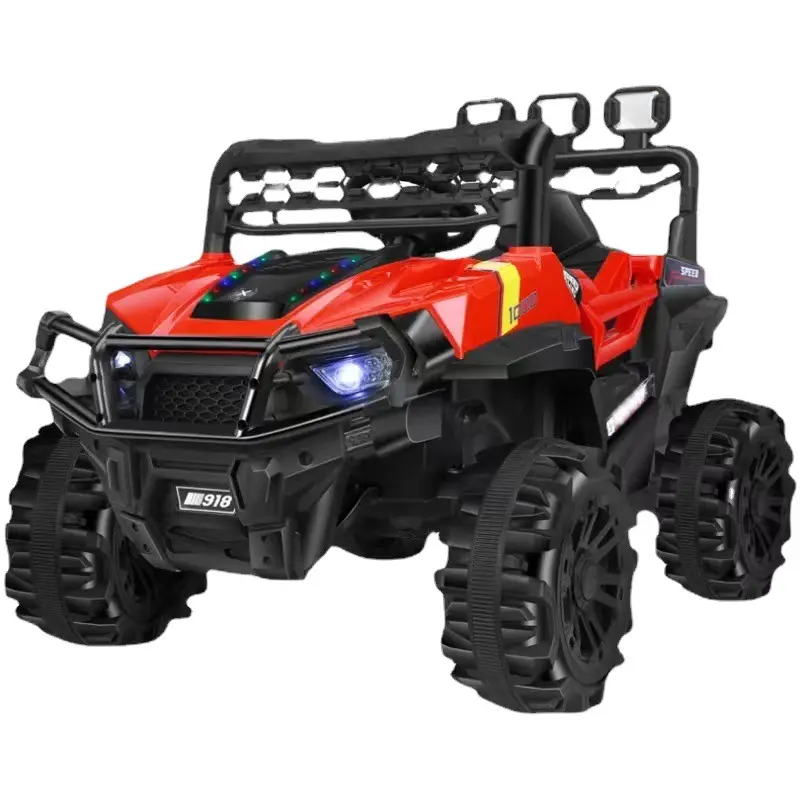 子供が運転するための卸売リモートコントロール子供が車の電気オフロード4X4パワーホイールに乗る