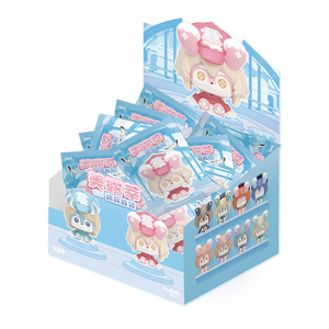Auténtico Set de 20 Figuras Sorpresa Mini de Melusine de <span class=keywords><strong>Genshin</strong></span> <span class=keywords><strong>Impact</strong></span>, Lindas Figuras Coleccionables Sentadas, Adorno de Escritorio, Regalo - Product Image 1