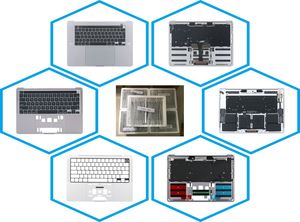 Coque supérieure pour ordinateur portable <span class=keywords><strong>MacBook</strong></span> <span class=keywords><strong>Air</strong></span> M4 A3240 13 pouces avec clavier espagnol, bleu nuit - Product Image 4