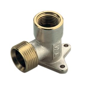 Conector de Manguera de Plomería Curvo Hembra con Brida G1/2" 1/2 X 16 - Product Image 1