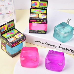 Juguetes Sensoriales Antiestrés JY, Juguetes Blandos para Aliviar el Estrés, Divertidos Cubos de Hielo Coloridos, Pelotas Antiestrés - Product Image 2