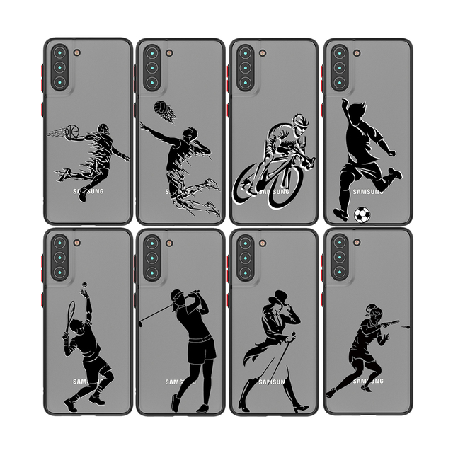 Luxury Sports Competition Design Cell Phone Case for Samsung Galaxy S24 Ultra Shockproof TPU PC Material