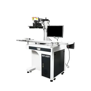 Лазерная маркировочная машина с CCD автоматической системой визуального позиционирования 50 Вт 60 Вт 100 Вт
