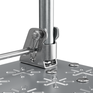 Chariot de courses à roulettes, capacité de charge de 800 kg, taille de table personnalisable, best-seller, chariot à main robuste - Product Image 3