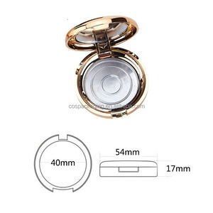 <span class=keywords><strong>Estuche</strong></span> Vacío <span class=keywords><strong>para</strong></span> Sombra de Ojos Dorado, Compacto Individual <span class=keywords><strong>para</strong></span> Colorete Cosmético, Contenedor de Maquillaje en Polvo, Diámetro 40mm, <span class=keywords><strong>Estuche</strong></span> <span class=keywords><strong>para</strong></span> Lápiz Labial - Product Image 4