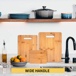 Tablas de cortar de bambú para cocina con ranura para jugo, charcutería de madera y picar para frutas y verduras, resistente al agua - Product Image 3