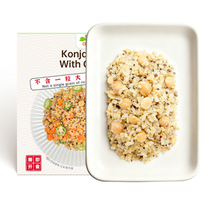 Riz de Konjac Premium avec Quinoa Zéro Sucre Zéro Matière Grasse Riche en Fibres Alternative Céréale Riche en Protéines pour Acheteurs en Gros - Product Image 1