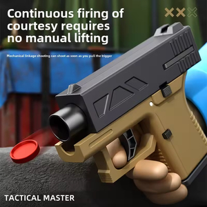 Súng bắn đĩa bay tự động, mô hình súng nhựa an toàn, thiết bị phóng mô phỏng, đồ chơi vũ khí, trò chơi giải trí - Product Image 5