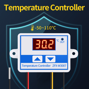 جهاز تحكم ذكي في درجة الحرارة تيار مستمر 12 فولت-60 فولت بطارية ترموستات تسخين تبريد منظم حراري - Product Image 5