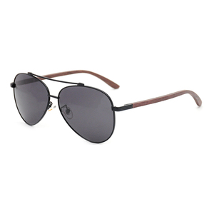 Reggiseni en bois en metallo classiques de <span class=keywords><strong>la</strong></span> mode aor lunettes de soleil polarisees pour les hommes - Product Image 6