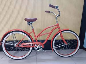 उच्च गुणवत्ता वाले थोक अनुकूलन योग्य एकल गति साइकिल 24 इंच और 26 इंच साइकिल सिटी बाइक महिला - Product Image 2