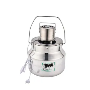 Mélangeur à lait électrique automatique, fabricant chinois, avec couvercle en acier inoxydable, ml