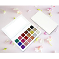 Private Label Lidschattenpalette Ohne Logo 18 Farben Lidschattenpalette