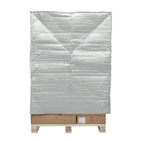 Housse thermique moderne et imperméable pour le stockage en extérieur protégeant les palettes de la pluie et de la condensation pour les entrepôts