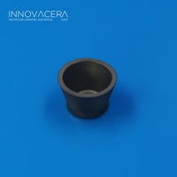 Carbure de silicium de haute pureté carré, fond plat, fond semi-plat et fond sphérique creuset Sic Crucibe