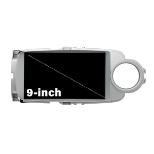 Autoradio Android 9 pouces 2 DIN pour <span class=keywords><strong>Toyota</strong></span> <span class=keywords><strong>Yaris</strong></span> Vitz 2012-2016 2G 64G/2G 32G/4G Écran tactile Stéréo <span class=keywords><strong>de</strong></span> voiture Lecteur vidéo GPS - Product Image 4
