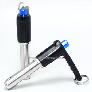 OEM SS304 SS316 L poignée de tête <span class=keywords><strong>goupille</strong></span> de verrouillage à bille 8mm bouton anneau de <span class=keywords><strong>goupille</strong></span> à libération rapide broches de verrouillage à ressort avec corps <span class=keywords><strong>cylindrique</strong></span> - Product Image 5